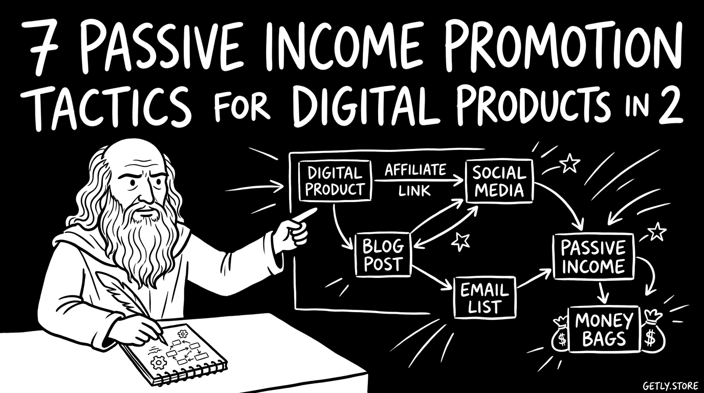 7 Passive Income Promotion Tactics for Digital Products in 2026 (Creators)