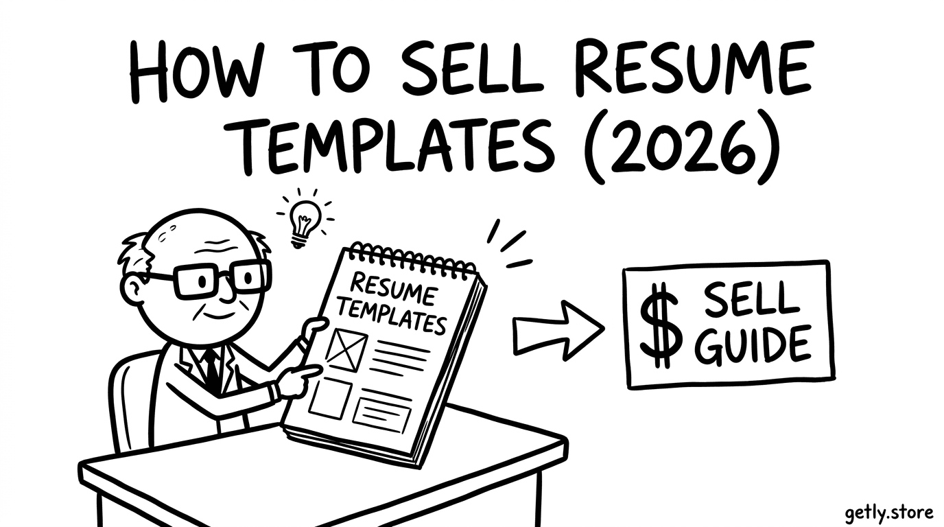 Resume-Templates verkaufen: 2026 Leitfaden für Creator