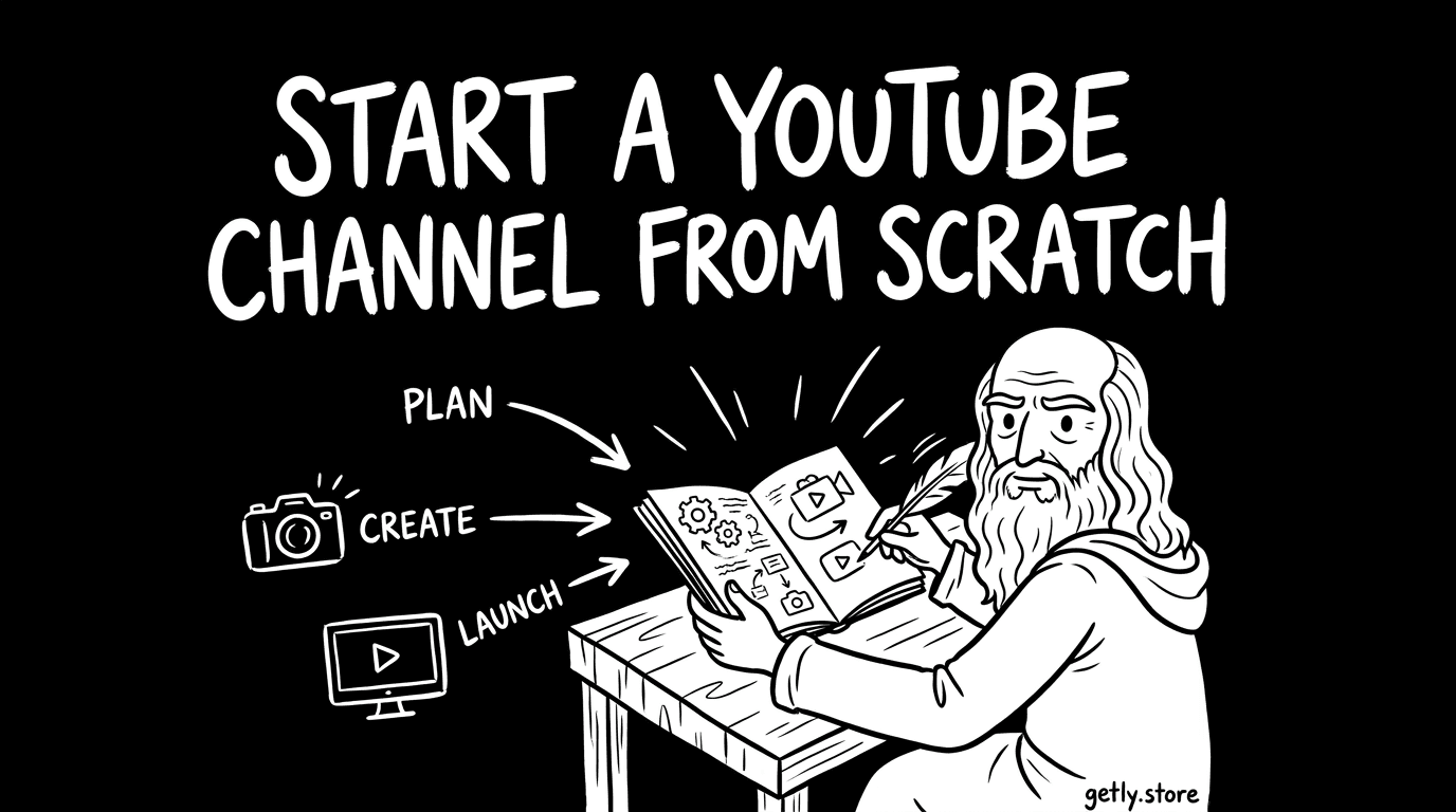 Starte deinen YouTube-Kanal von Null