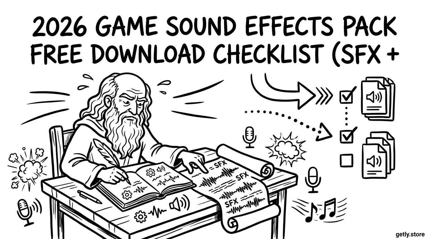 Game Sound Effects Pack 2026: чек-лист бесплатных SFX, где брать и как не попасть на роялти