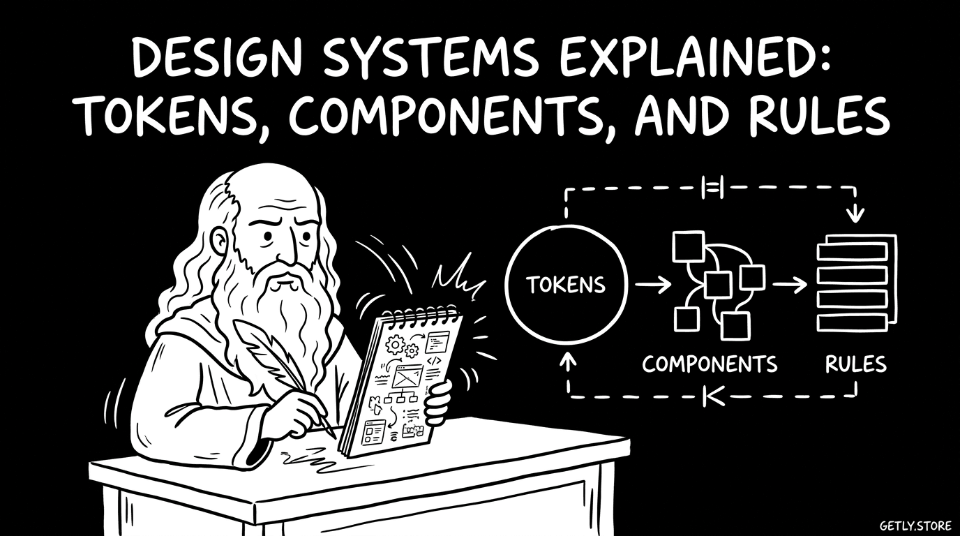 Design Systems Explained: Tokens, Components, and Rules