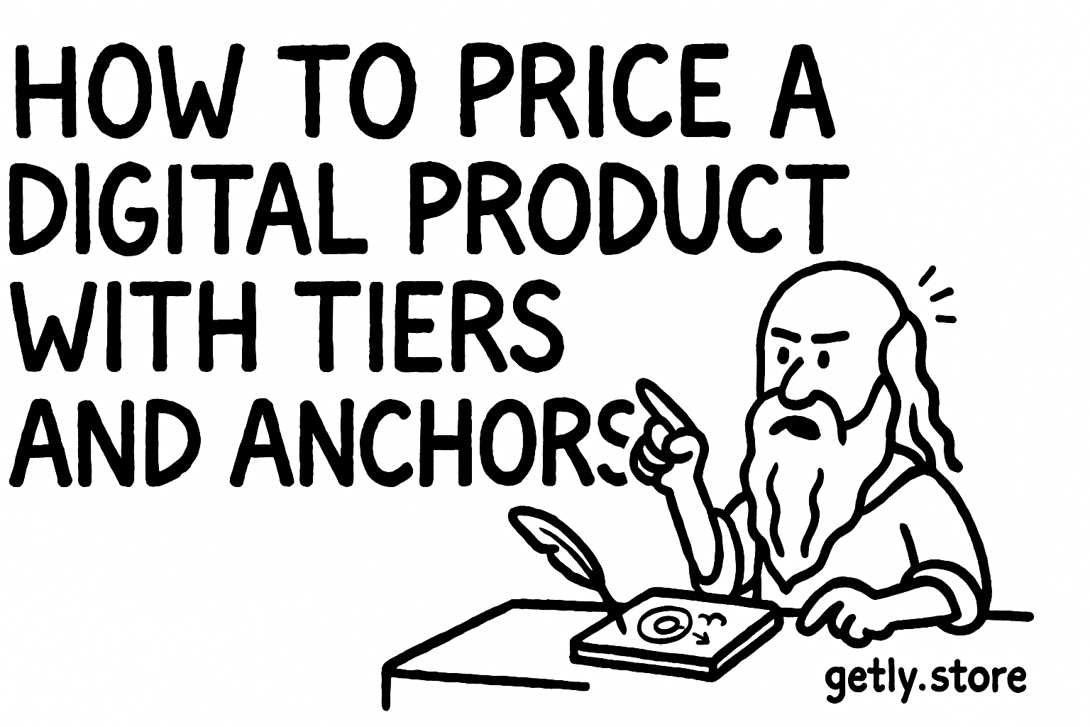 How to Price a Digital Product With Tiers and Anchors