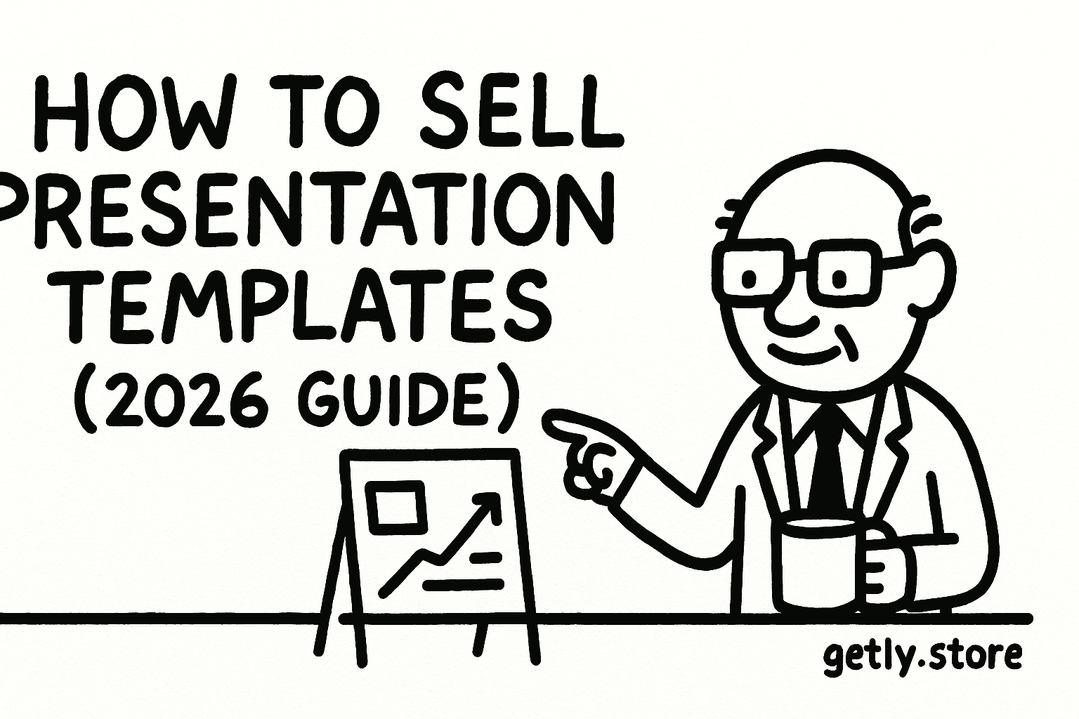 How to sell presentation templates (2026 guide)