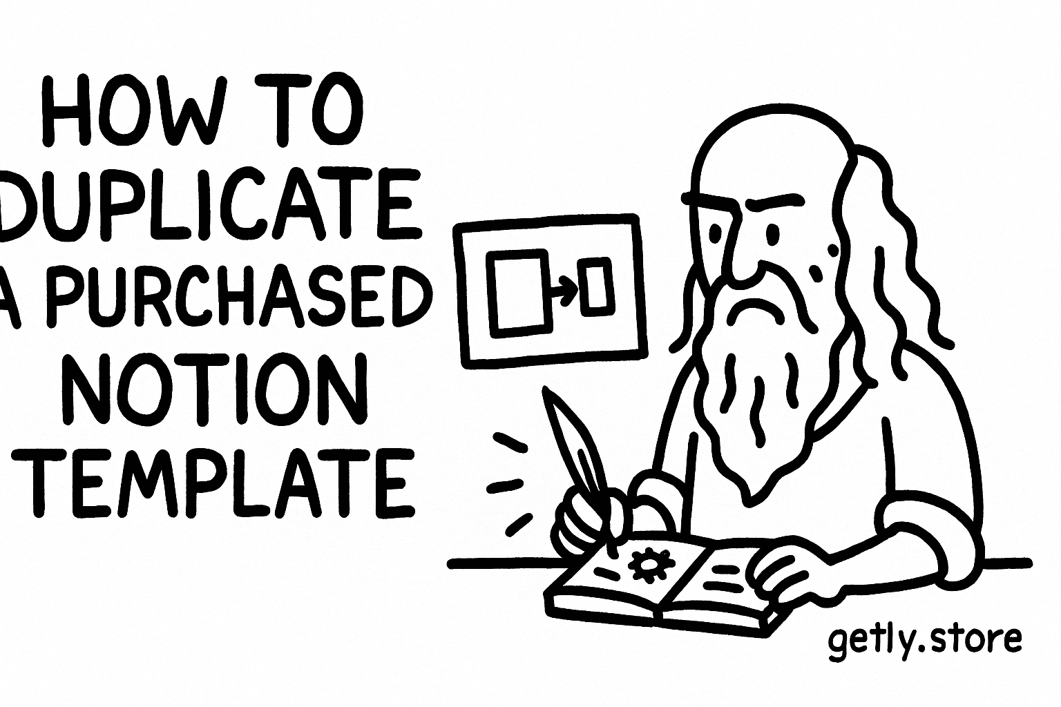 How to Duplicate a Purchased Notion Template
