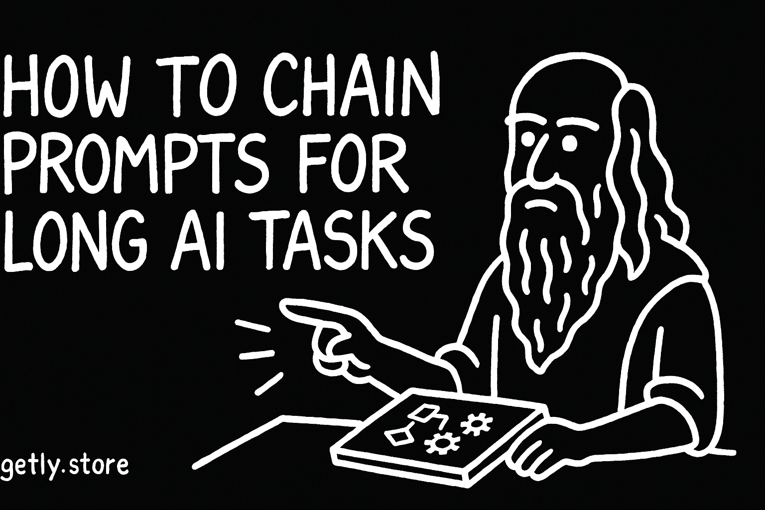 How to Chain Prompts for Long AI Tasks