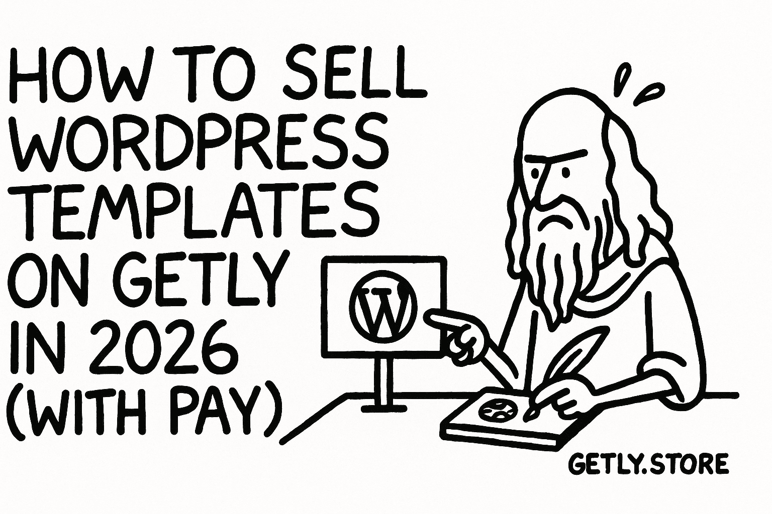How to Sell WordPress Templates on Getly in 2026 (with Pay Widget)
