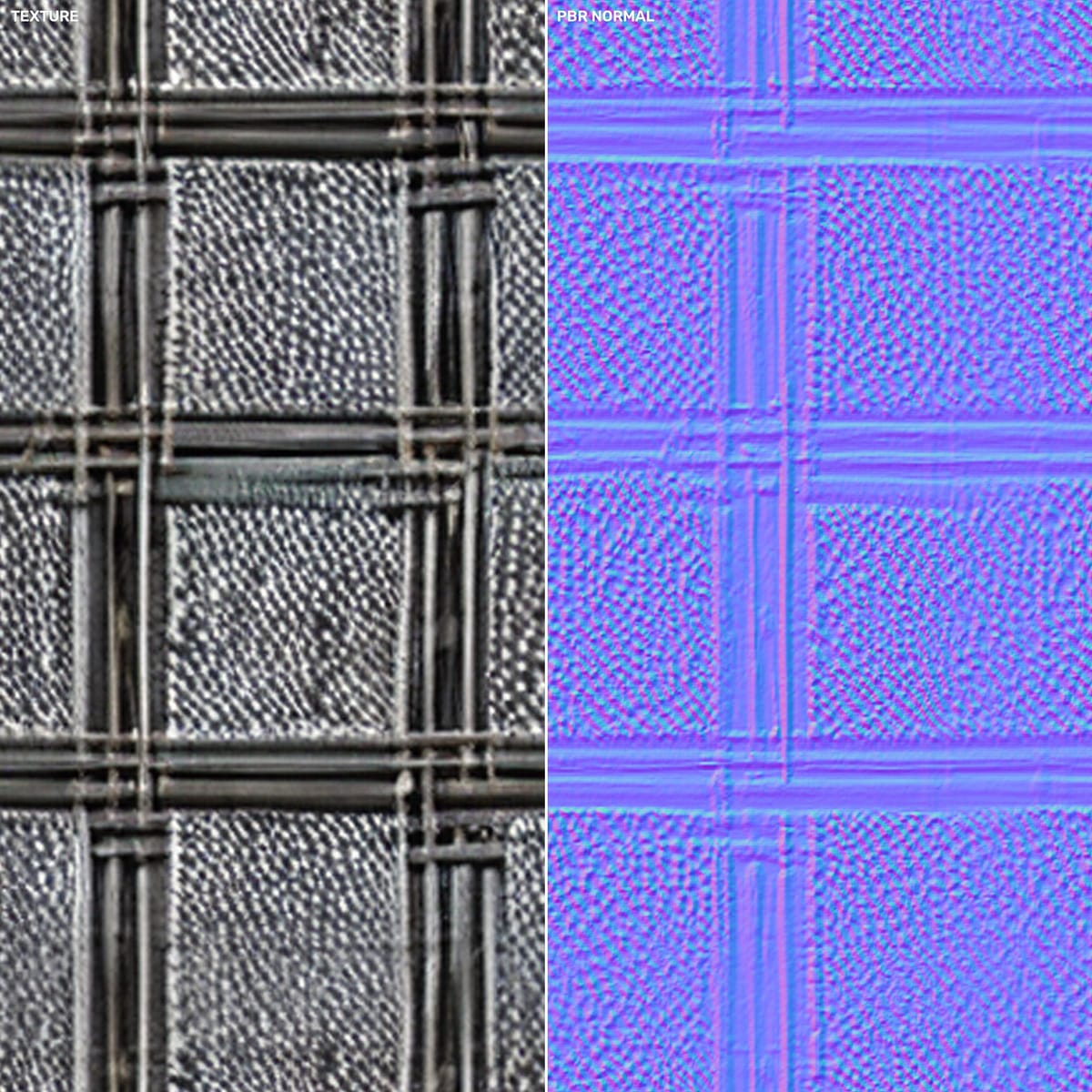 Normal Map Unity Ultra Brushed Metal PBR Material | Getly