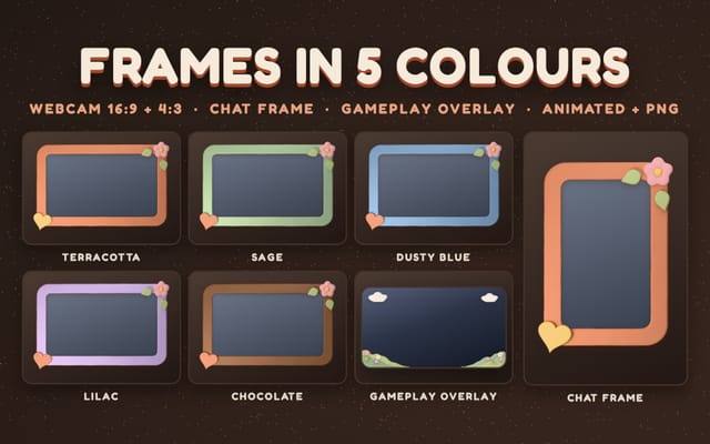 Stream Jump Clay 3D Stream Overlay Package | Getly